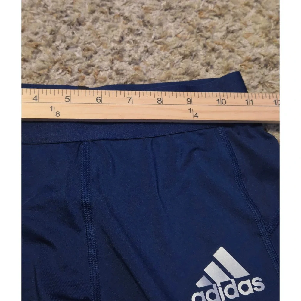 Adidas‎ Techfit Running Tights Pants Mens Size Medium Blue PrimeGreen